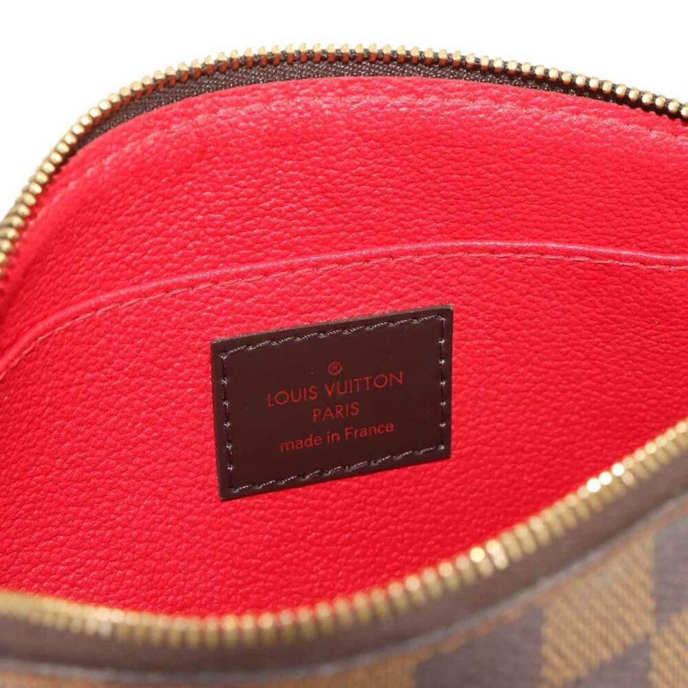 LOUIS VUITTON Brown Damier Pochette Pouch - Picture 6 of 8